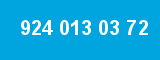 924 013 03 72